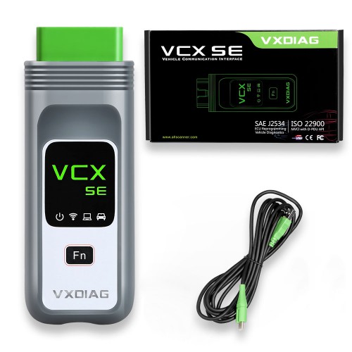 VXDIAG VCX SE Pro Diagnostic Tool Come 3 Vehicles Software